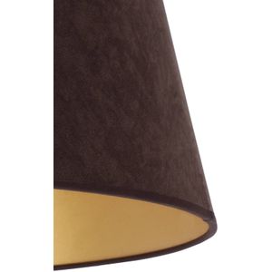 Duolla Cone kap hoogte 25,5 cm, bruin/goud