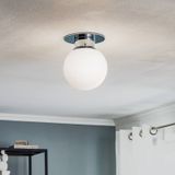 Spiegellamp - Zwart - Aluminium