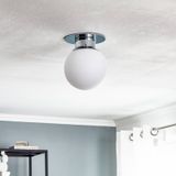 Spiegellamp - Zwart - Aluminium