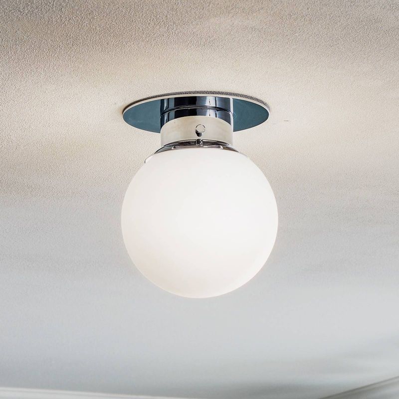 Spiegellamp - Zwart - Aluminium