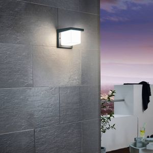 EGLO Kubusvormige led buitenwandlamp Desella