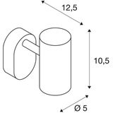 Noblo® - Wandspot - Dimbaar - LED - Warmwit Licht - 90° Zwenkbereik