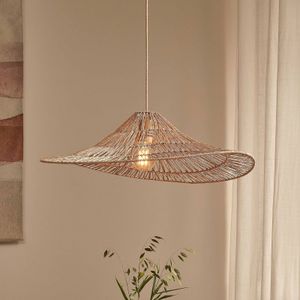 Good & Mojo Good &amp; Mojo hanglamp Cuzco, naturel, Ø 65 cm, jute