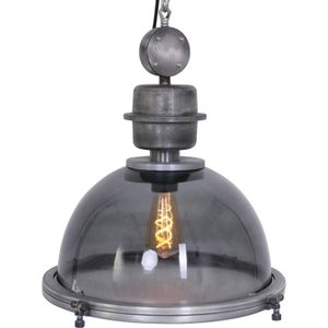 Steinhauer Bikkel - hanglamp met glazen lampenkap