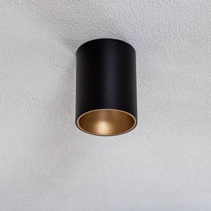 Nowodvorski Lighting Eye Tone plafondlamp, zwart/goud