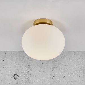 Nordlux Alton - Plafondlamp - Messing/Wit - E27