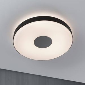Paulmann Puric Pane II LED plafondlamp in zwart