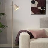 it's about RoMi Vloerlamp Lisbon - Zand - 25x35.5x151cm - Modern - Staande lamp voor Woonkamer - Slaapkamer