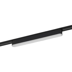 Lindby Railsystem 48V Lumaro, lichtlijst, 10-lamps, zwart