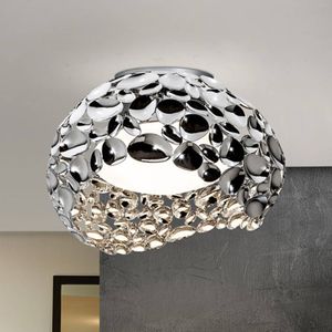 Schuller Valencia Narisa LED plafondlamp, Ø 46 cm, chroom