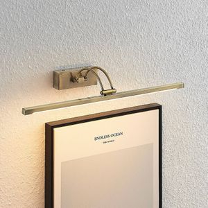 Lucande - Wandlamp - 1licht - metaal, aluminium - H: 7.8 cm - antiek-messing - Inclusief lichtbron