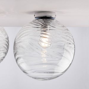 Eco-Light Plafondlamp Nereide, glas helder