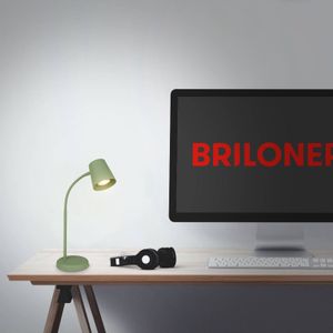 Briloner Skriva tafellamp, GU10 fitting, limoengroen