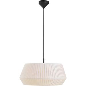 Nordlux Hanglamp Dicte, handgebonden, Ø 53 cm, wit