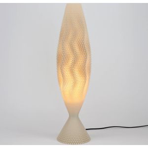 Tagwerk Koral tafellamp van organisch materiaal, Lina, 65 cm