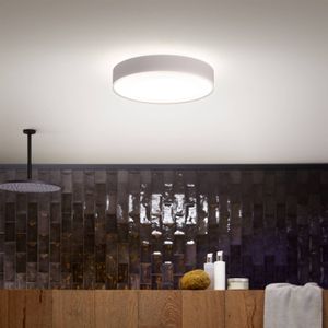 Philips Hue Devere M White Ambiance badkamerplafondlamp Wit + dimmer