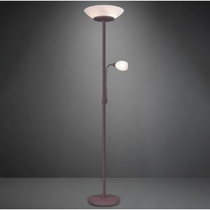 Reality Leuchten Vloerlamp Gerry in roestkleuren