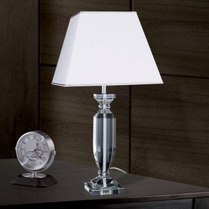ORION Tafellamp Pokal met kristal chroom/wit