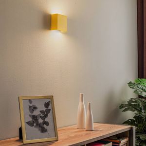 Argon LED wandlamp Gianto up/down, geel
