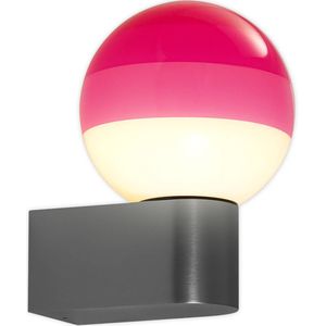 MARSET Dipping Light A1 LED wandlamp, roze/grijs