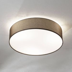 EGLO Bruine textiel plafondlamp Pasteri 57 cm