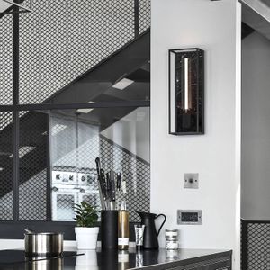 Buster + Punch Caged Wall large LED marmer zwart