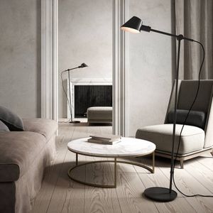 DFTP by Nordlux Vloerlamp Stay up + down, zwart