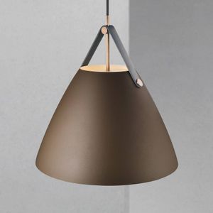 DFTP by Nordlux Hanglamp Strap met metalen kap beige, 36 cm