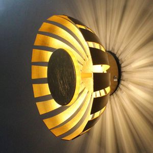 Eco-Light LED wandlamp Flare Small, goud