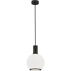 Euluna Hanglamp Milano, 1-lamp, bol, wit