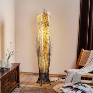 Woru Exotische vloerlamp YUNI 150 cm