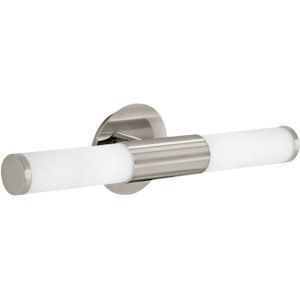 EGLO Aantrekkelijke wandlamp Palmo 2 lichts nikkel