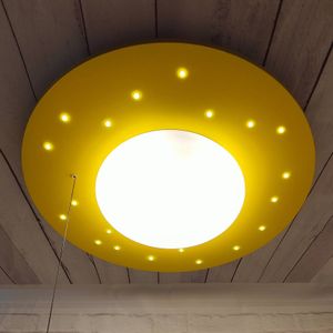 Niermann Standby Plafondlamp Starlight met sterrenhemel, geel