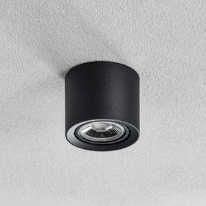 Lucide LED plafondlamp Fedler van Dime naar Warm, zwart