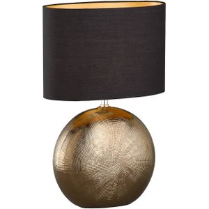 FISCHER & HONSEL Foro Tafellamp - Brons - Hoogte 53 cm