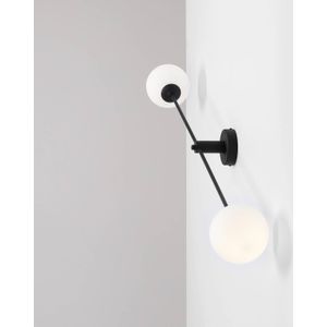 ALDEX Wandlamp Ohio, 2-lamps, bewegelijk