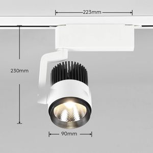 Trio Lighting LED spot Radiator DUOline, CCT, mat wit