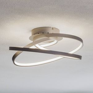 Lage - Grijze - | prijs Plafondlamp/Plafonniere - Brilliant kopen? LED