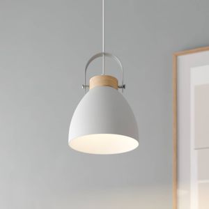 Lamkur Hanglamp Bergen, 1-lamp, wit