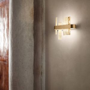 Masiero Design-wandlamp Honicé met LEDs, 37 cm