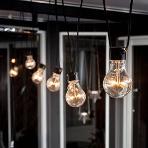 Konstsmide Christmas LED lichtketting biergarten basis set, amber