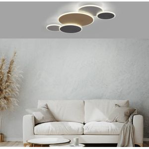 Q-Smart-Home Paul Neuhaus Q-Piato LED plafondlamp 5-lamps