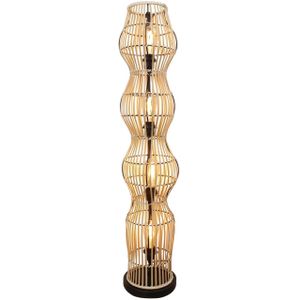 Eco-Light Bamboe vloerlamp, naturel