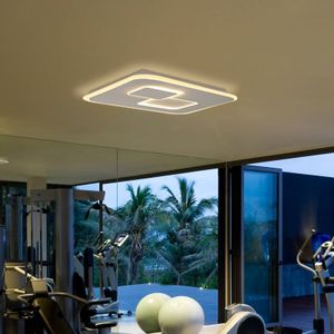 Mantra Iluminación Quad LED plafondlamp, afstembaar wit, dimbaar