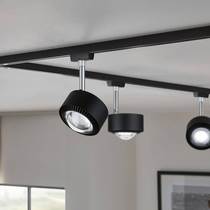 Paulmann - URail Aldan - LED Spot - Zwart Mat - Dimbaar - Modern