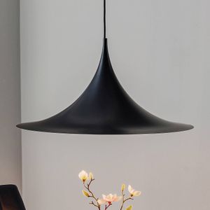 Gubi hanglamp Semi, Ø 60 cm, zwart