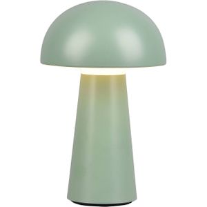 REALITY LENNON Tafellamp Olijf groen incl. 1x SMD 2W Oplaadbare Buitenlamp Dimbaar Buitenverlichting IP44