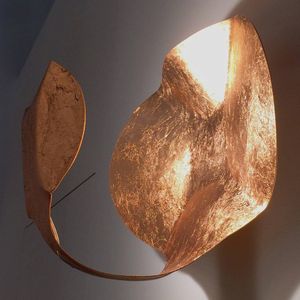 Knikerboker Led designer wandlamp Gi.Gi, 40 cm, brons