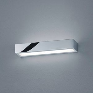 Helestra LED-wandlamp Theia, chroom / zilver, Badkamer, metaal, Modern, LED wandlamp