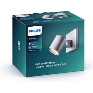 Philips myLiving Runner wandspot GU10 1-lamp alu